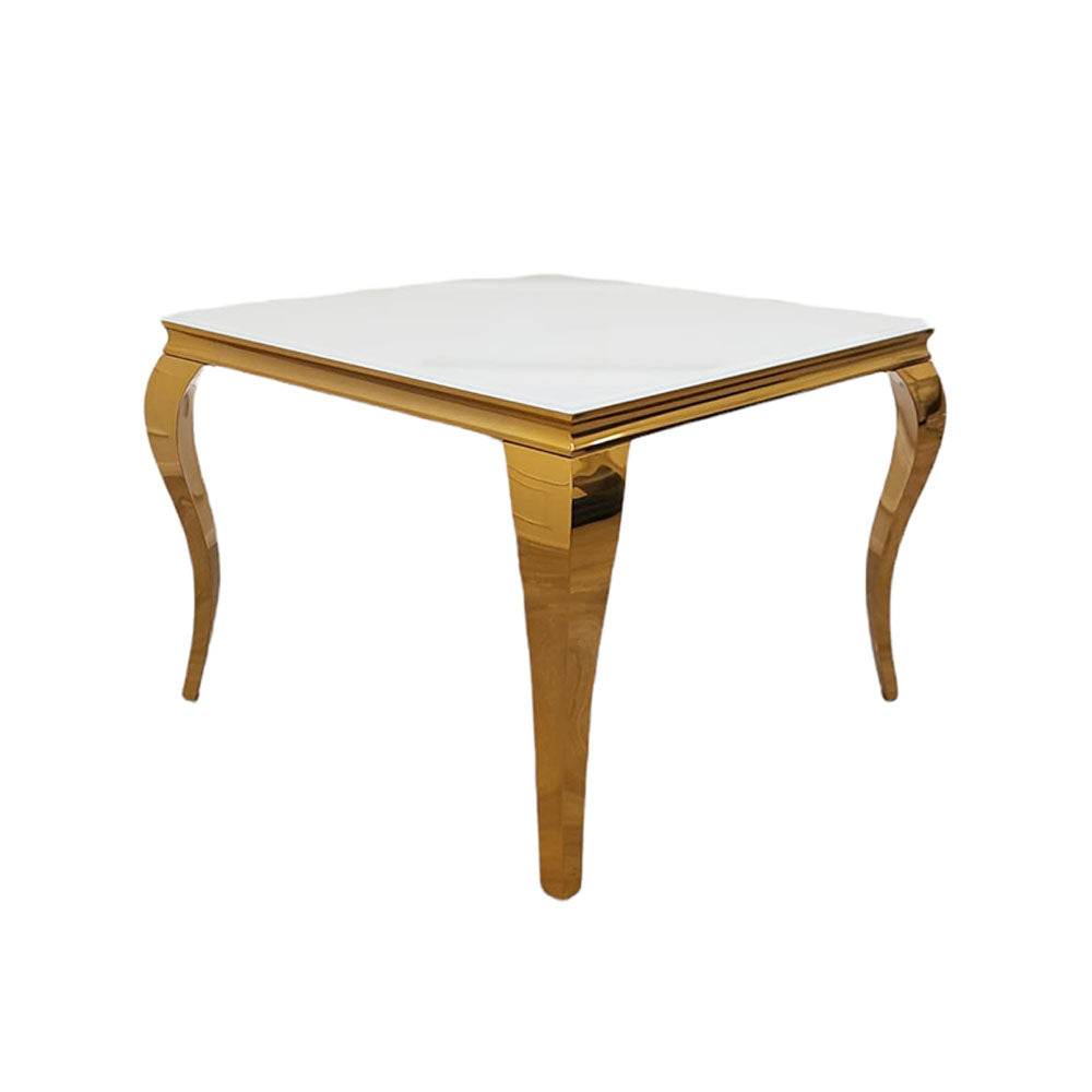 Luxury Louis Gold Dining Table - Available in Multiple Sizes including Round and Square Designs - UK Luxury Furniture