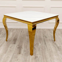 Luxury Louis Gold Dining Table - Available in Multiple Sizes including Round and Square Designs - UK Luxury Furniture