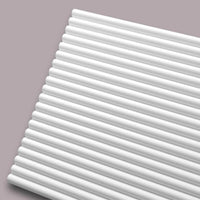 Luxury Half Round Wood Effect Fluted Wall Panels - 15 Pack of Durable WPC for Stylish Spaces - UK Luxury Furniture