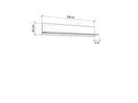 Elegant Dariqon Cashmere Wall-Mounted Floating Shelf for Modern Interiors - UK Luxury Furniture