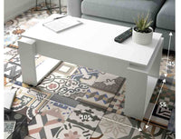 Felix White Lift-Top Coffee Table: Modern Design with Hidden Storage - UK Luxury Furniture