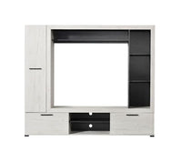 Elegant Lucerne Oak Entertainment Unit for TVs up to 42