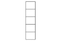 Santino White Gloss Tall Display Unit: Sleek Glass Door, Multiple Shelves Storage - UK Luxury Furniture