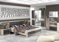 Mocha Dark Brown Oak Effect Chest of Drawers Dresser with Four Drawers - UK Luxury Furniture