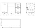 Libro Matt White Desk with 4 Drawers: Modern, Functional, and Elegant Home Office Furniture - UK Luxury Furniture