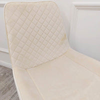 Luna Velvet Dining Chair - Scandinavian Style with Gold Tipped Legs - Available in 6 Colours - UK Luxury Furniture