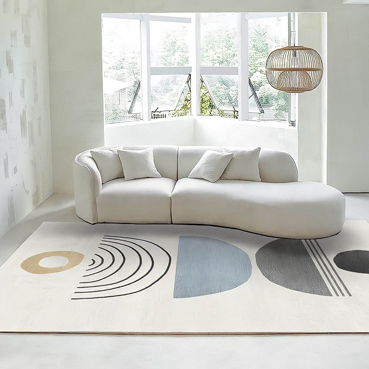Richmond Cream Velvet Corner Sofa - Luxury Modern Design with High-Density Foam Comfort - UK Luxury Furniture