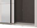 Noah White Sliding Wardrobe with Full-Length Mirror: Modern, Spacious Storage Solution - UK Luxury Furniture