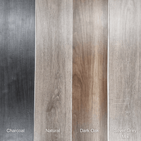 Self-Adhesive Wood Effect Vinyl Flooring Tiles - 36 PVC Planks, Easy Install, 5m² - UK Luxury Furniture