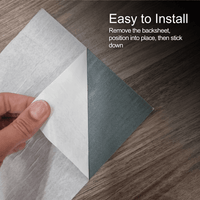 Self-Adhesive Wood Effect Vinyl Flooring Tiles - 36 PVC Planks, Easy Install, 5m² - UK Luxury Furniture
