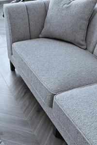 Aluxo Cooper 3-Seater Sofa in Luxurious Dolphin Boucle - Mid-Century Modern Elegance - UK Luxury Furniture
