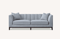 Aluxo Cooper 3-Seater Sofa in Luxurious Dolphin Boucle - Mid-Century Modern Elegance - UK Luxury Furniture
