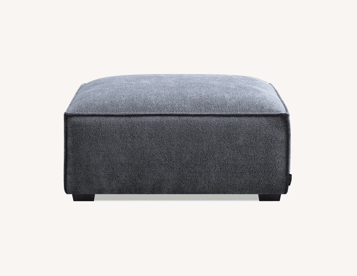 Aluxo Dakota Charcoal Boucle Sofa with Duck Feather Padding - Modern Luxury Comfort - UK Luxury Furniture