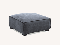 Aluxo Dakota Charcoal Boucle Sofa with Duck Feather Padding - Modern Luxury Comfort - UK Luxury Furniture