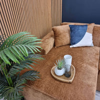 Atlanta Modular Corner Sofa - Customisable 3-Section Design in Premium Chenille Fabric - UK Luxury Furniture