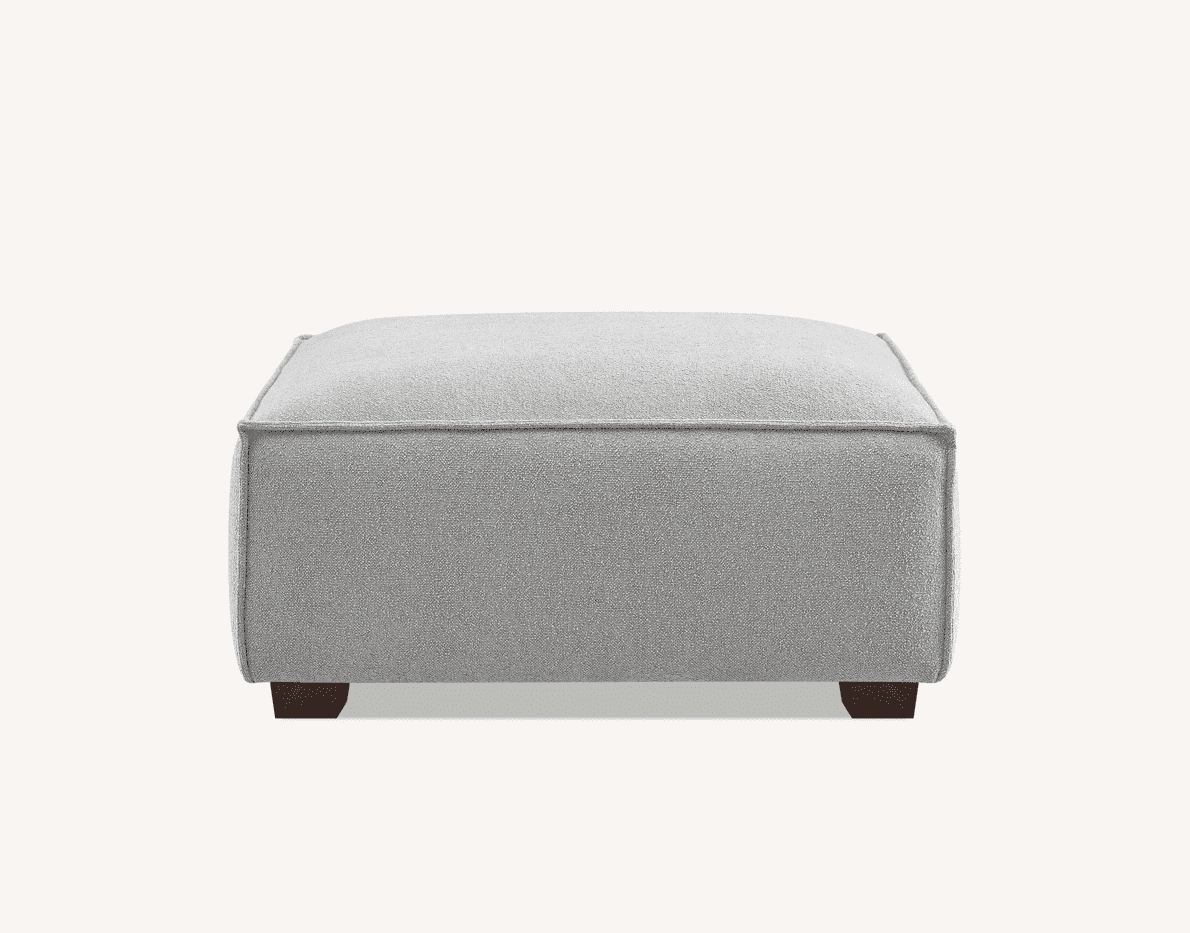 Luxurious Aluxo Dakota Sofa in Pebble Boucle with Duck Feather Padding & Modern Design - UK Luxury Furniture