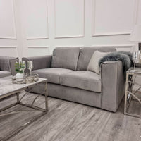 Hudson Luxury 3 & 2 Seater Sofa Set - Fixed Back Cushion & Double Sprung Comfort - UK Luxury Furniture