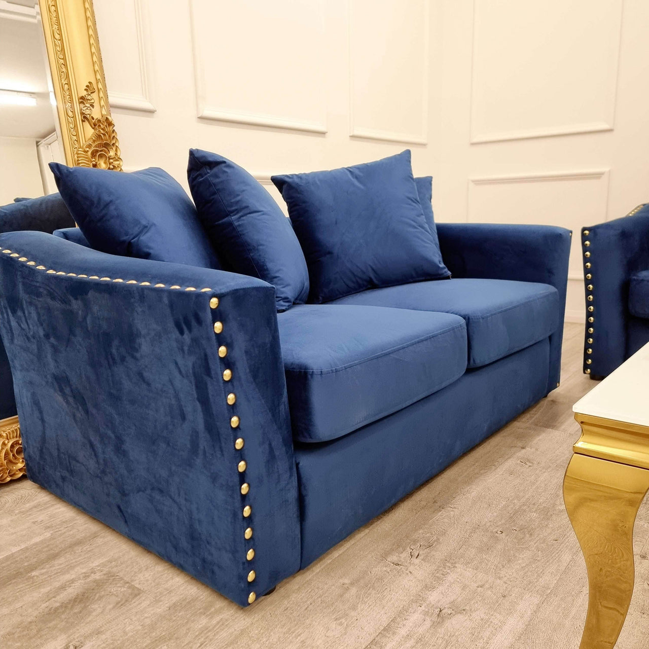 Lincoln Luxury 3 & 2 Seater Sofa with Stylish Scatter Back Cushions, Ideal for Elegant Living Spaces - UK Luxury Furniture