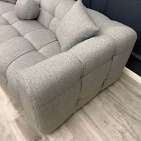Luxury Boucle 3-Seater Sofa - Fire Resistant, 230cm Wide, Elegant Comfort for Modern Living - UK Luxury Furniture