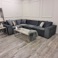 Midland Corner Sofa - UK Fire Resistant - 306x220cm - UK Luxury Furniture