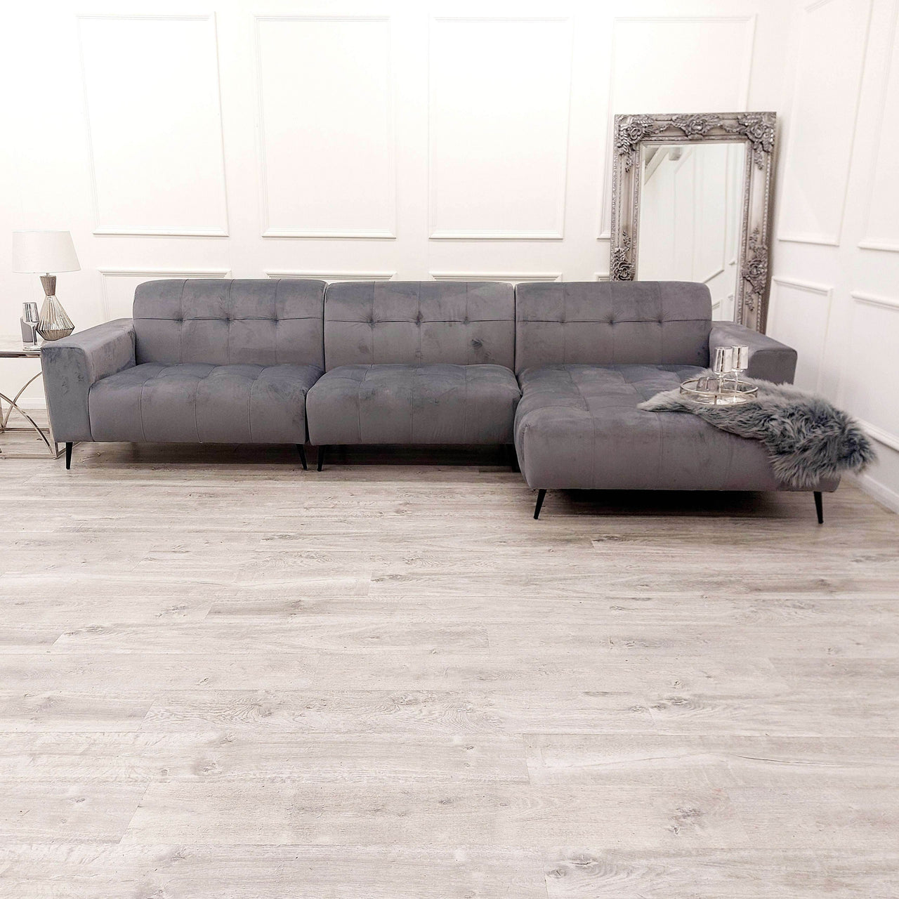 Luxury Oslo Open Plan Sofa - Oversized Cinema Sofa, 2 & 3 Piece Options, Modern Design - UK Luxury Furniture