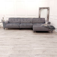 Luxury Oslo Open Plan Sofa - Oversized Cinema Sofa, 2 & 3 Piece Options, Modern Design - UK Luxury Furniture