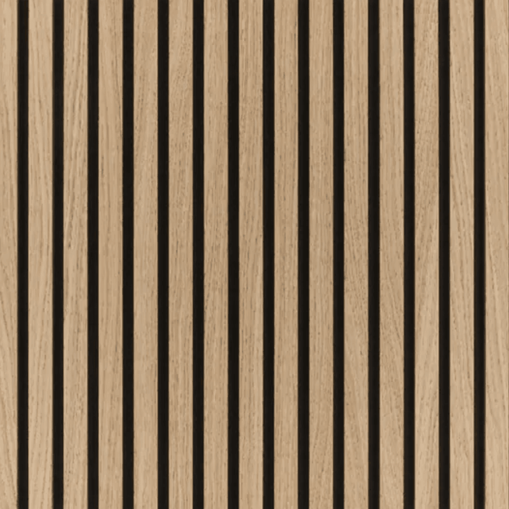 Luxury Square Wood Acoustic Wall Panels - Real Wood Core, Easy Install, Sound Dampening - UK Luxury Furniture