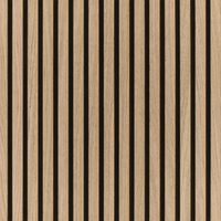 Luxury Square Wood Acoustic Wall Panels - Real Wood Core, Easy Install, Sound Dampening - UK Luxury Furniture