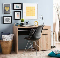 Telmo Sonoma Oak Effect and Black Desk - 3036 - UK Luxury Furniture