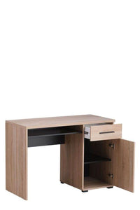 Telmo Sonoma Oak Effect and Black Desk - 3036 - UK Luxury Furniture