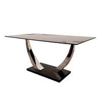 Venus 1.6m Luxury Dining Table with Black Sintered Stone Top & 4 Elegant Luna Chairs - UK Luxury Furniture