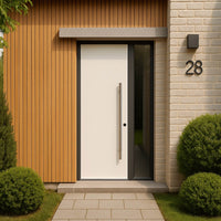 Luxury Outdoor Composite Wall Panels - Weatherproof, UV-Resistant, 25 Year Guarantee, Black & Light Oak - UK Luxury Furniture