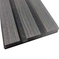Luxury Acoustic Wood Slatted Wall Panels - 240cm Sound-Dampening MDF, Easy Install Design - UK Luxury Furniture
