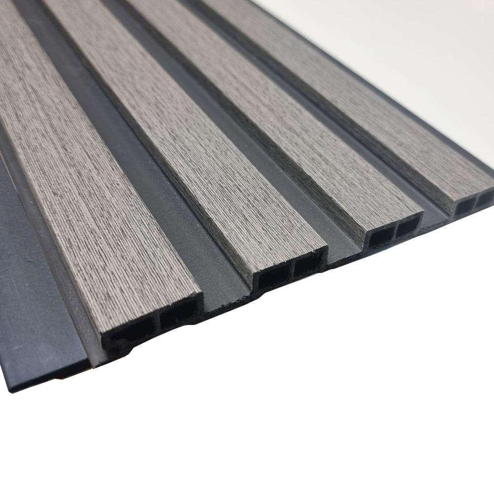 Luxurious WPC Wood Effect Slatted Wall Panels – Stylish & Durable Wall Covering, Easy Installation - UK Luxury Furniture