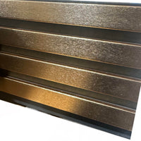Luxurious WPC Wood Effect Slatted Wall Panels – Stylish & Durable Wall Covering, Easy Installation - UK Luxury Furniture