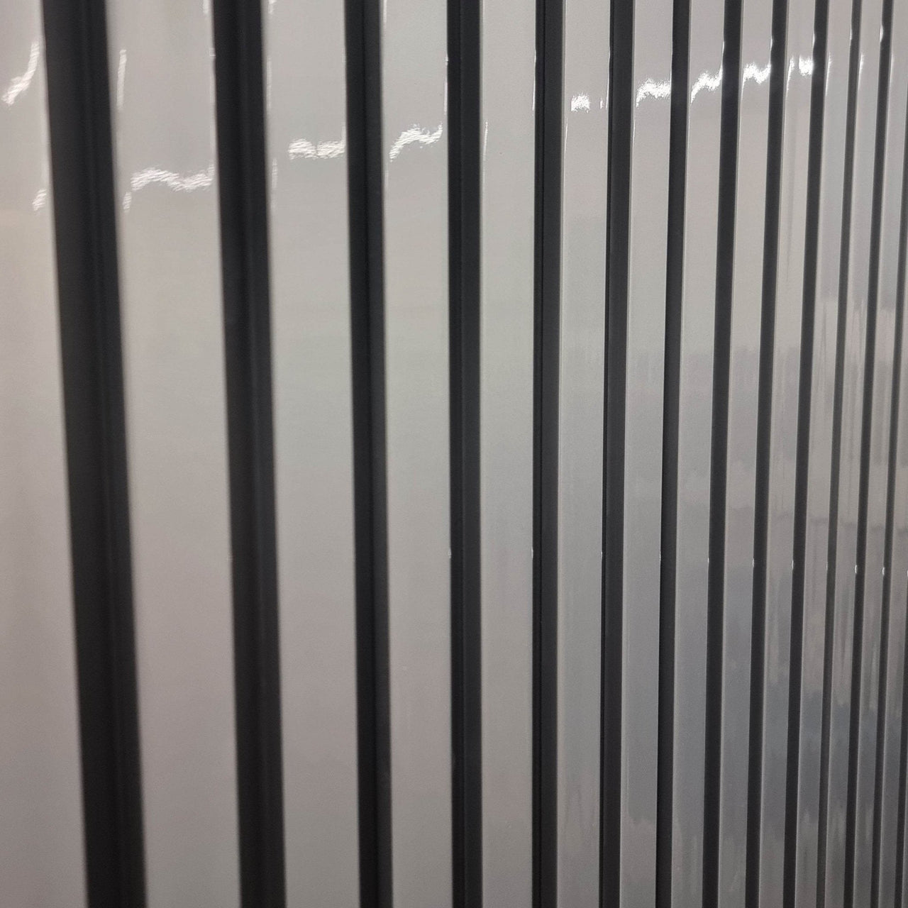 Luxurious WPC Wood Effect Slatted Wall Panels – Stylish & Durable Wall Covering, Easy Installation - UK Luxury Furniture